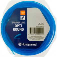 Корд тримерний Husqvarna Opti Round 1.5 мм / 15 м, Donut Blue, в блістері