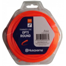 Корд тримерний Husqvarna Opti Round 2.4 мм / 15 м, Donut Orange, в блістері