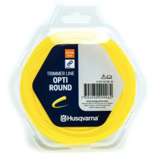 Корд тримерний Husqvarna Opti Round 2.7 мм / 12 м, Donut Yellow, в блістері