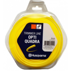 Корд тримерний Husqvarna Opti Quadra 2.7 мм / 55 м, Donut Yellow, в блістері