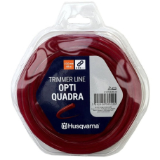 Корд тримерний Husqvarna Opti Quadra 3.0 мм / 48 м, Donut Red, в блістері