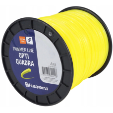 Корд тримерний Husqvarna Opti Quadra 2.7 мм / 170 м, Spool Yellow, на котушці
