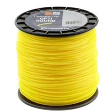 Корд тримерний Husqvarna Opti Round 2.7 мм / 240 м, Spool Yellow, на котушці