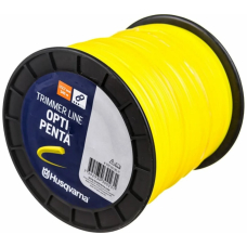 Корд тримерний Husqvarna Opti Penta 2.7 мм / 240 м, Spool Yellow, на котушці