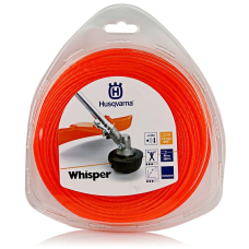 Корд тримерний Husqvarna Whisper 2.4 мм / 15 м, Donut Orange, в блістері