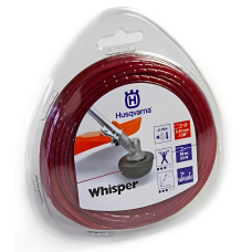 Корд тримерний Husqvarna Whisper 3.0 мм / 56 м, Donut Red, в блістері