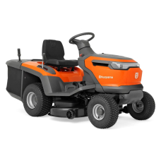 Акумуляторний садовий трактор Husqvarna TS 100i з травозбірником